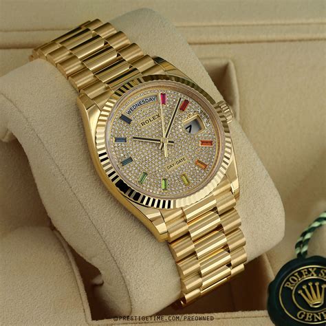 rolex day date pre owned